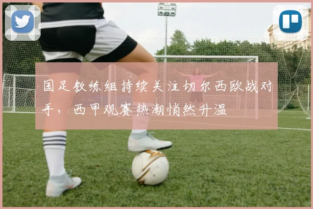 国足教练组持续关注切尔西欧战对手，西甲观赛热潮悄然升温 - 88看球
